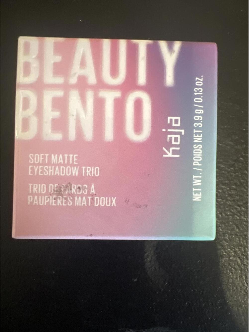 Kaja Beauty Bento Soft Matte Eyeshadow Trio